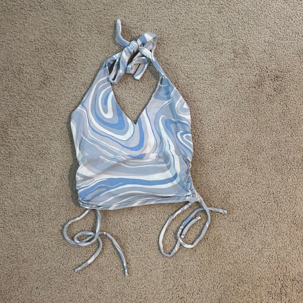 cute strapless beach top